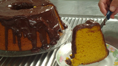 Bolo de cenoura da Ana