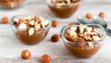 Mousse de Chocolate com Avelã