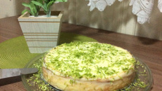 Torta de ricota com limão