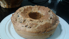 Bolo de maçã integral light