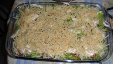 Salada de alface diferente