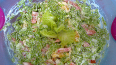 Salada de alface