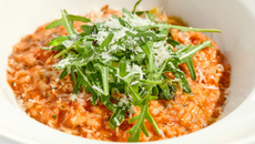 Risoto Simples gostoso sem carne vegetariano