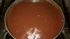 Bolo de chocolate com coco