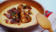 Polenta cremosa deliciosa