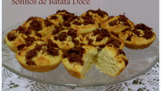 Sonhos de batata doce do Lúcio Cezar