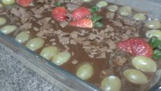 Bombom aberto duas cores