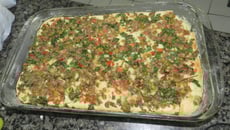 Torta deliciosa de sardinha