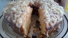 Bolo de coco delicioso