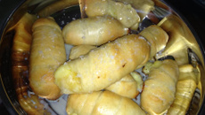 Enroladinho de queijo facinho