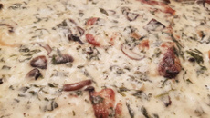 Filé de tilápia ao molho Chardonnay