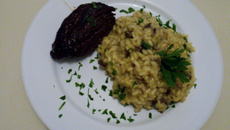 Risoto de funghi porcini