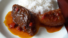 Paleta com mandioquinha na pressão