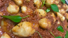 Nhoque de batata doce