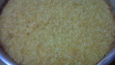 Bolo de milho e coco
