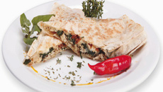 Quesadilla Popeye (de espinafre)