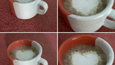 Capuccino original com desenho (sem café solúvel)