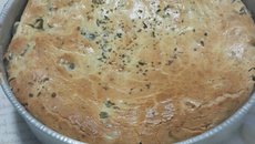 Torta cremosa de palmito