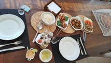 Filé de salmão ao molho de tomate seco