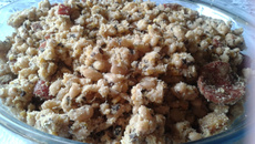 Farofa de feijão fradinho