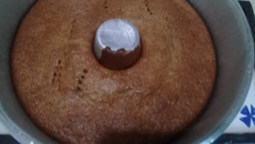 Bolo de aveia e banana funcional e econômico