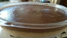 Pavê de chocolate com coco