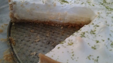 Torta mousse de limão