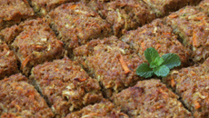 Quibe assado recheado com requeijão