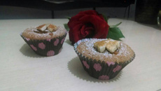 Cupcake de banana com canela