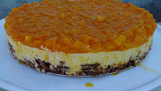 Torta de Manga com Maracujá