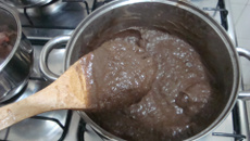 Doce de casca de banana