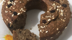 Bolo de banana (sem trigo e sem leite)