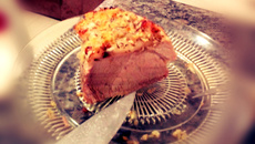 Picanha suína ao forno