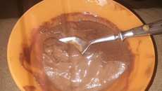 Brigadeiro de colher com creme de leite