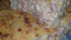 Quiche com massa de arroz
