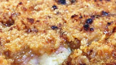 Cufa de banana com goiabada