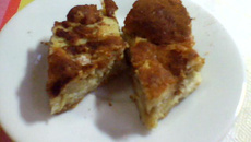 Torta seca de maçã