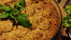 Quibe de sardinha assado