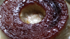 Pudim de padaria no liquidificador