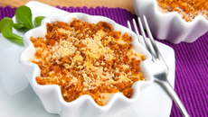 Escondidinho de fondue e carne Tirolez