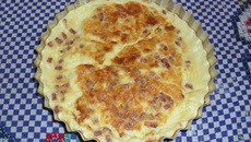 Souflé cremoso de queijo ralado