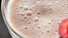 Smoothie de Morango com Amaranto em Flocos