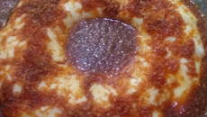 Pudim de coco com calda de coco queimado