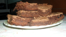 Brownie de chocolate e nozes