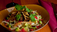 Salada Tex-Mex com Frango