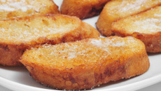 Rabanada de forno light