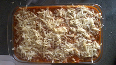 Lasanha de calabresa