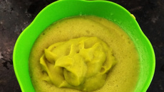 Sorvete de banana com abacate 