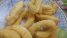 Bolinho frito de tapioca