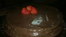 Recheio de chocolate